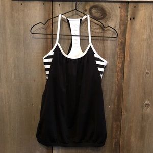 Express EXPCORE Performance Racerback Tank in Black Size Small